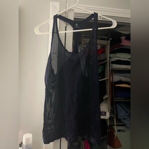 Gap Fit See-Through Skinny Racerback Tank